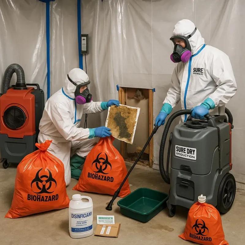 Contaminated Water Handling Protocols process in Milton, MA