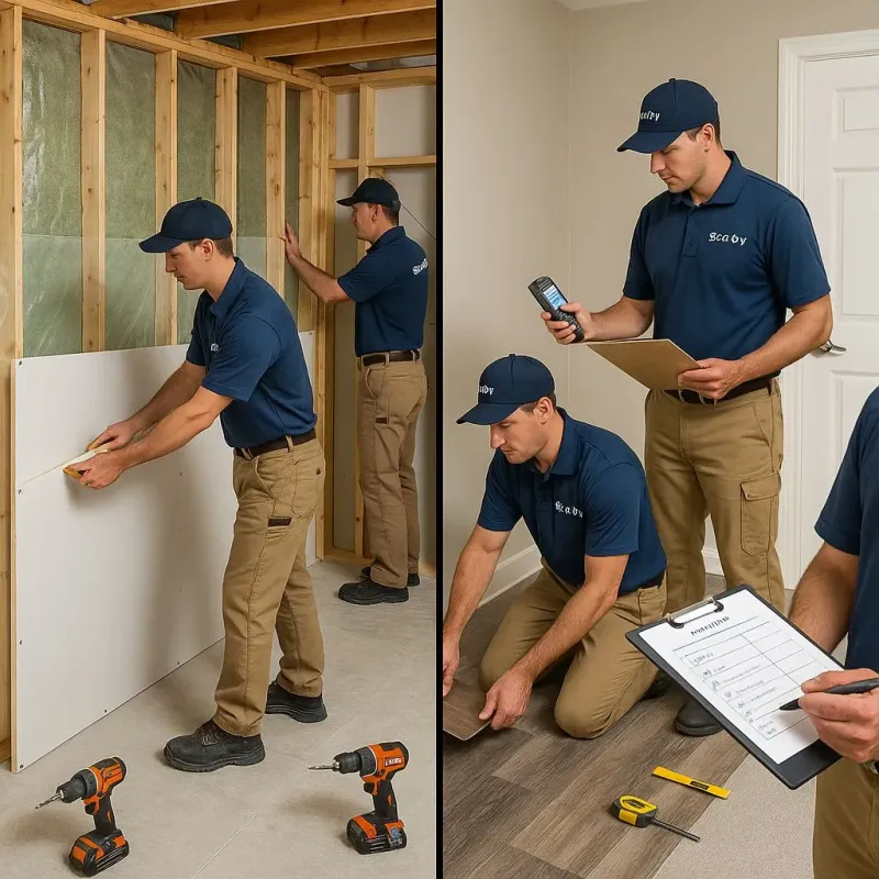 Repairs and Reconstruction process in Milton, MA
